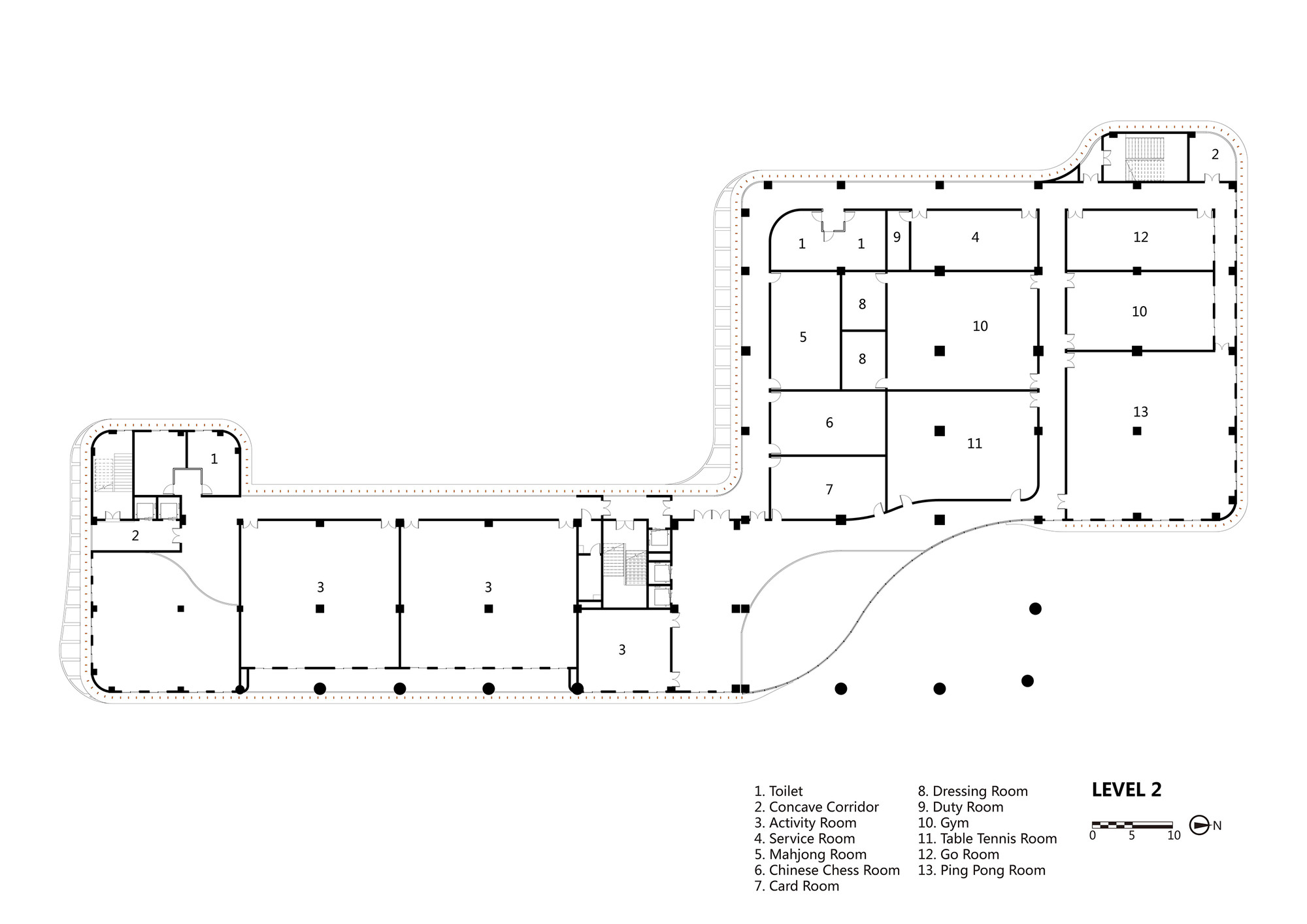Facility Layout En Español | gallery of senior center of guangxi atelier alter 31 Facility Layout En Español | gallery of senior center of guangxi atelier alter 31