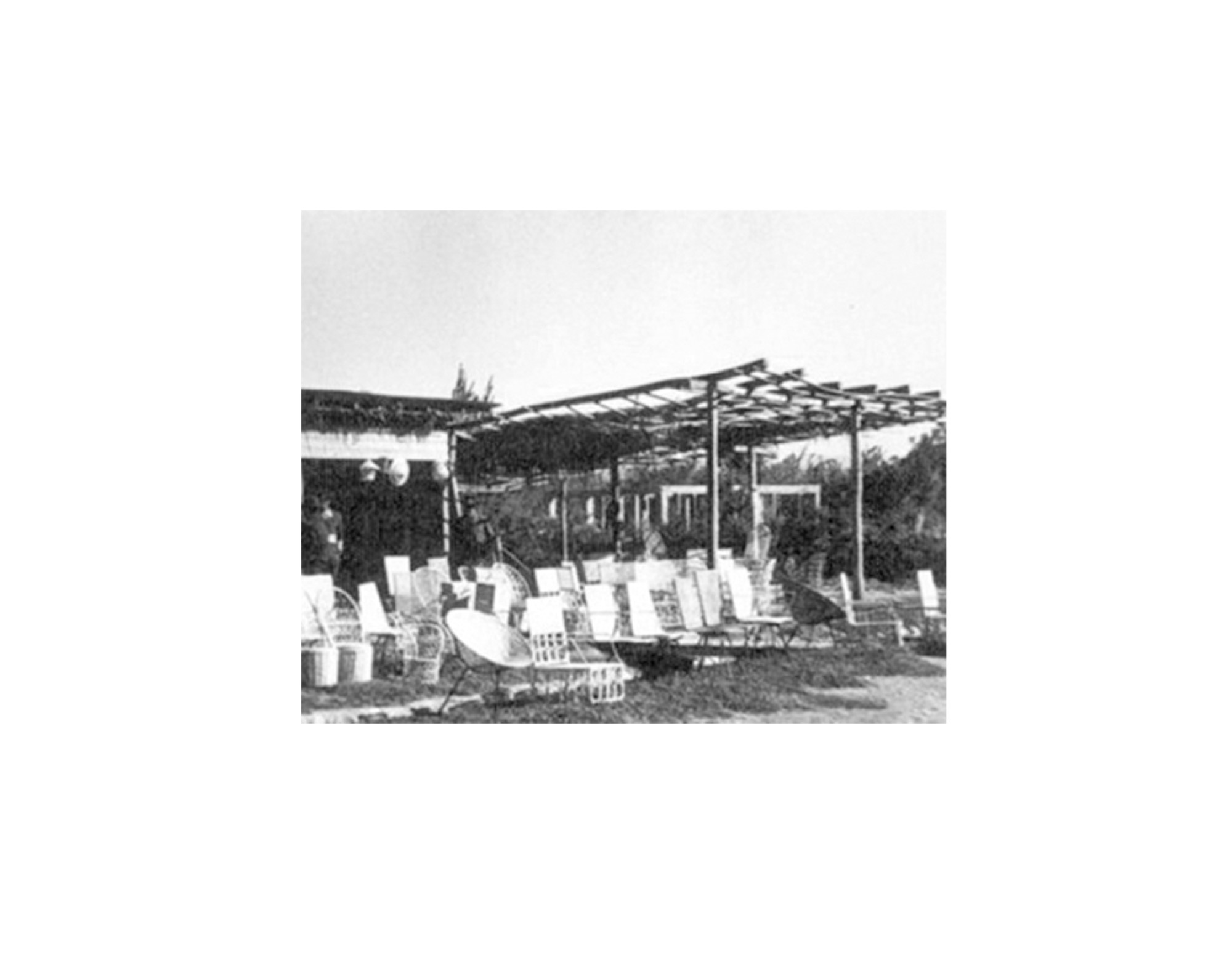 Foto histórica de Chimbarongo. Image Cortesia de Domingo Arancibia