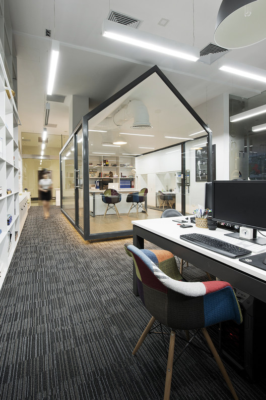 Bauhaus Architects And Associates's Office / Bauhaus Architecs & Associates - Lighting, Countertop, Chair