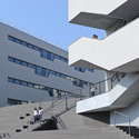 Beijing No.4 High School Fangshan Campus / OPEN Architecture - Stairs, Windows, Facade