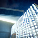 Orizzontale Illuminates Outdoor Theater with Recycled Keg Wall at MAXXI - Image 1 of 4