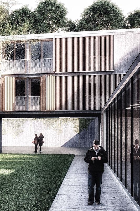 AM3 vence concurso para projetar um colégio interno em Malles, Itália - Imagem 9 de 23