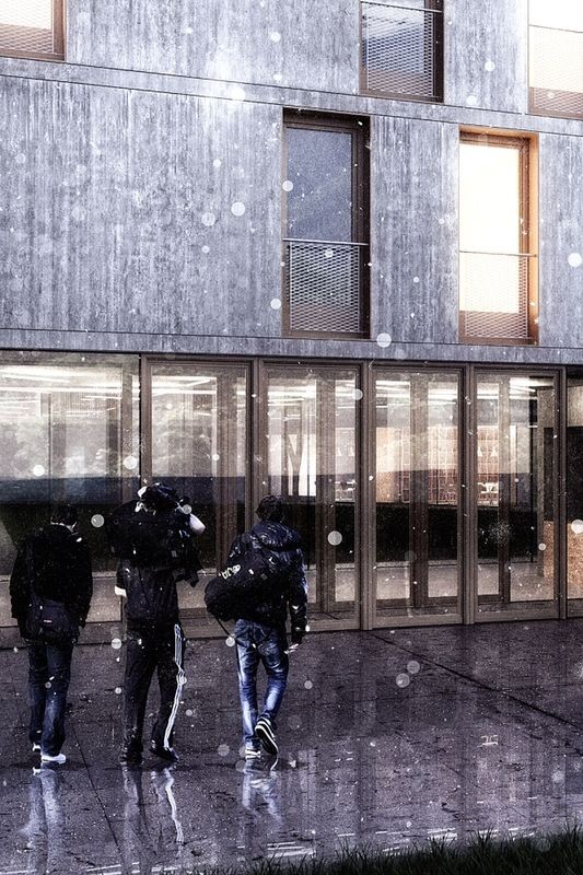 AM3 vence concurso para projetar um colégio interno em Malles, Itália - Imagem 7 de 23