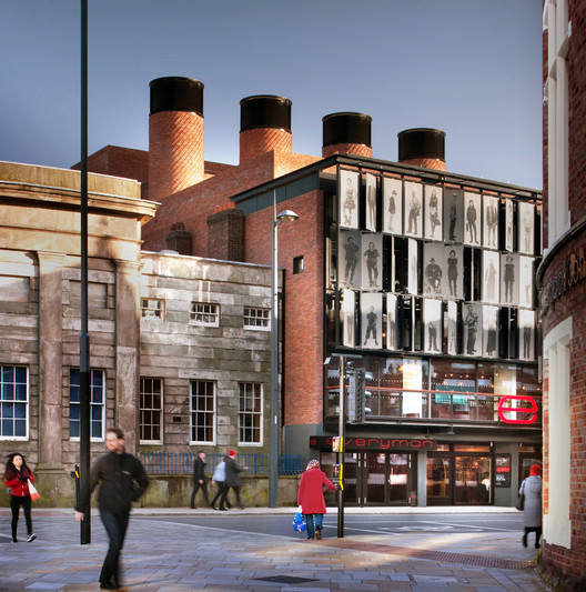 Haworth Tompkins: Who Are The 2014 RIBA Stirling Prize Winners?, Everyman Theatre, Liverpool. Image © Philip Vile