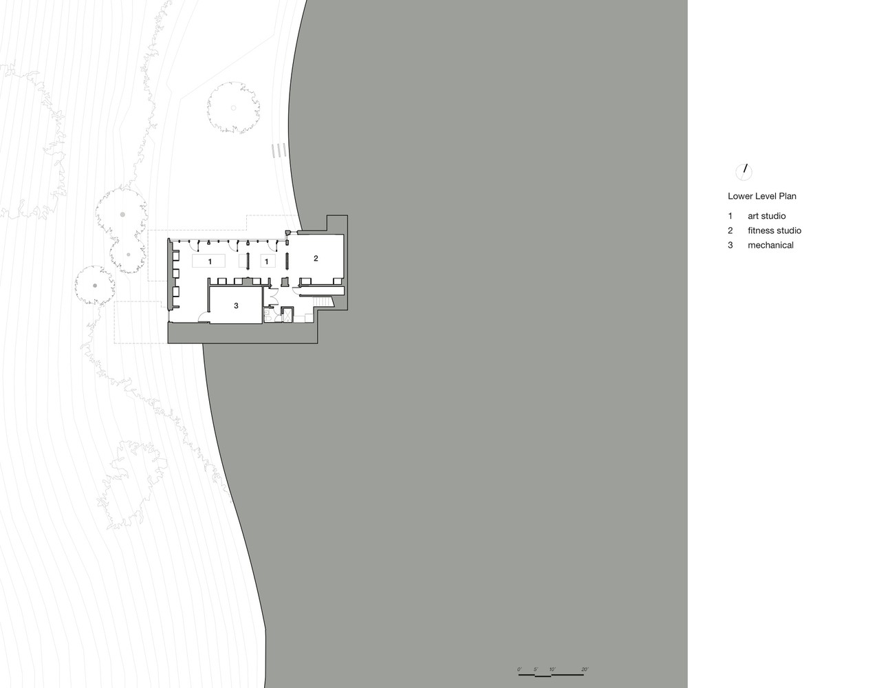 Gallery Of Red Rock House Anmahian Winton Architects 20 Red Rock House Floor Plan