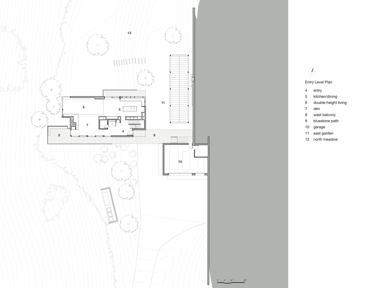 Gallery Of Red Rock House Anmahian Winton Architects 21 Red Rock House Floor Plan