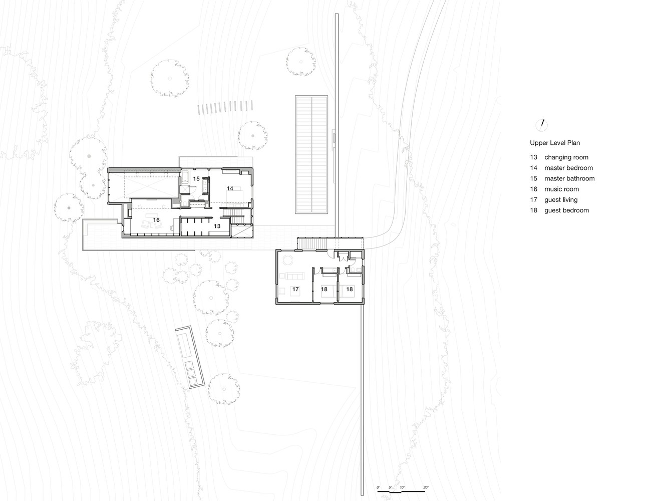 Gallery Of Red Rock House Anmahian Winton Architects 22 Red Rock House Floor Plan