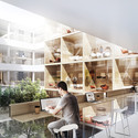 Arkitema Architects Selected to Design New Offices for Danish Government Agency - Office Buildings, Facade, Table, Chair