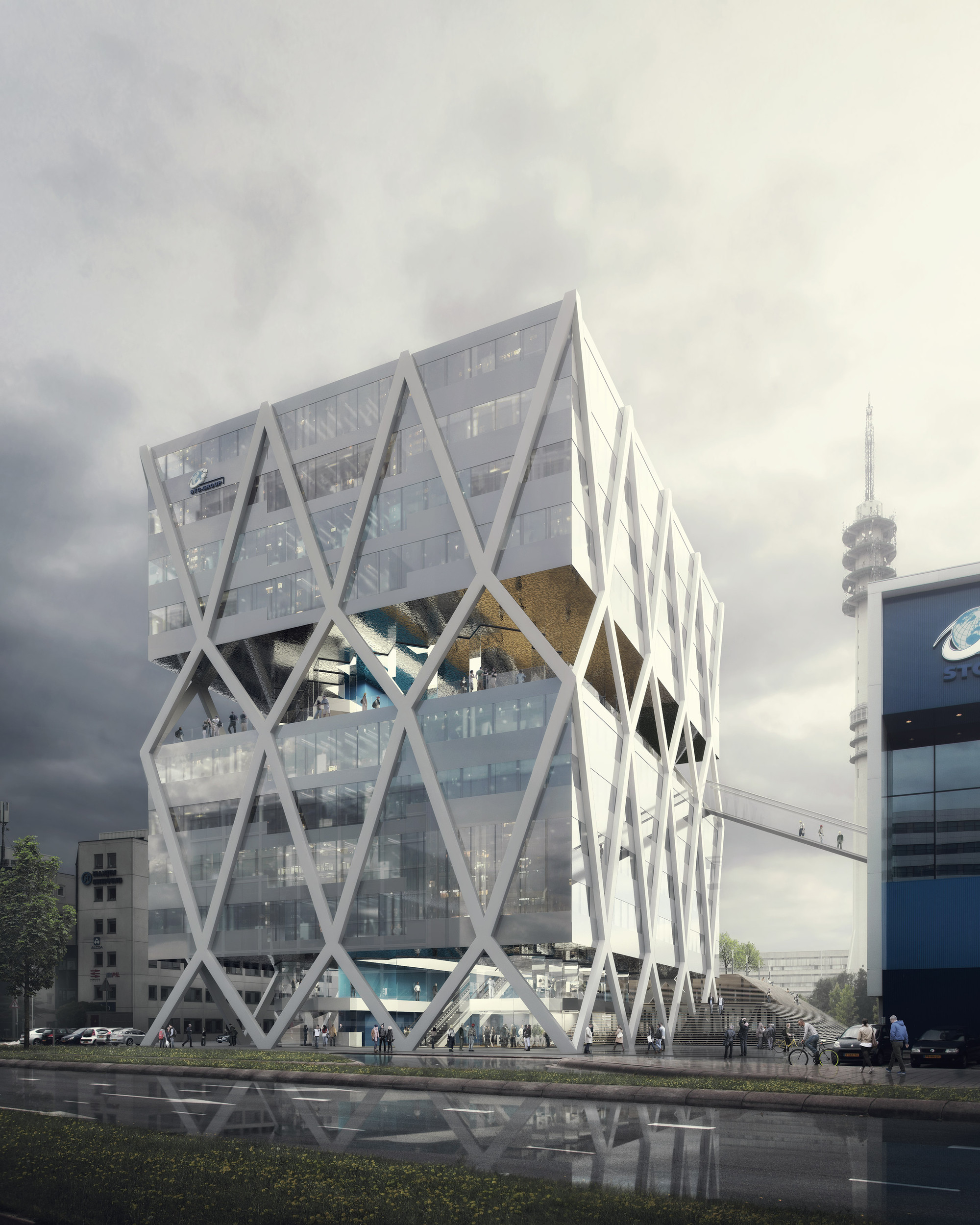 Higher Education in Rotterdam / JHK Architecten + Broekbakema ArchDaily