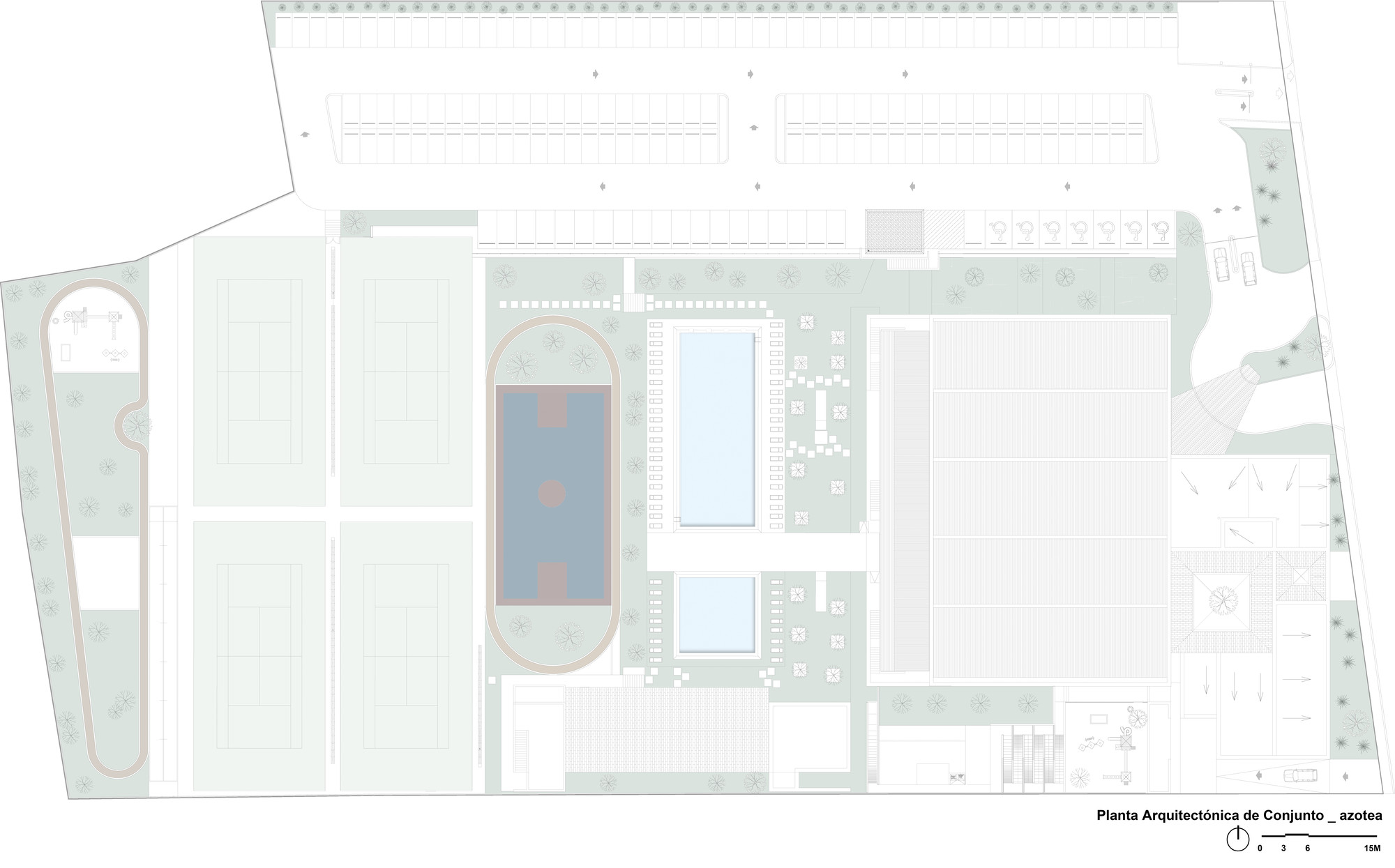 Sport City Oaxaca / Rootstudio + Arquitectos Artesanos - Imagem 35 de 50