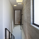 Y Duplex Penthouse / Pitsou Kedem Architects - Apartment Interiors, Stairs, Handrail, Facade, Door