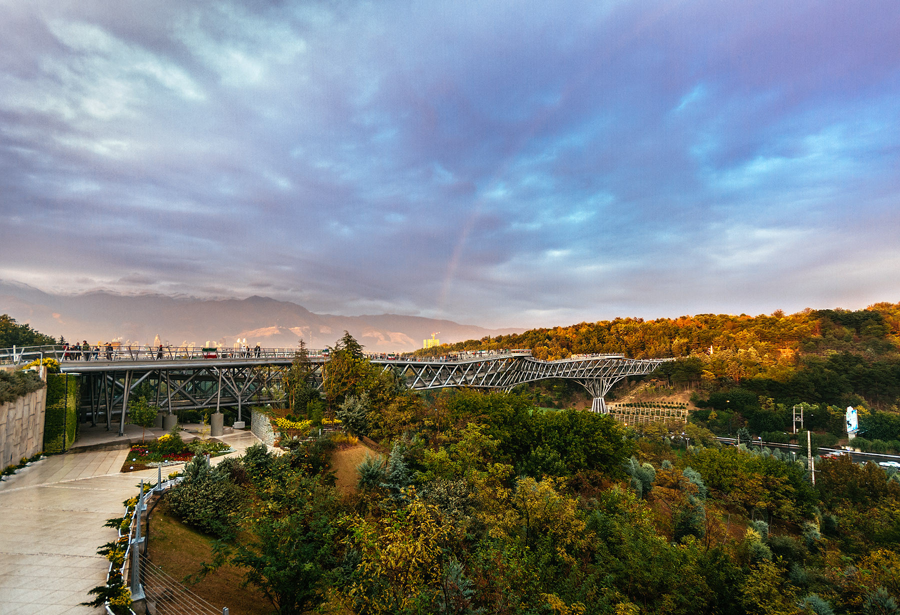 Gallery Of Tabiat Pedestrian Bridge Diba Tensile Architecture 20 Gallery Of Tabiat Pedestrian Bridge Diba Tensile Architecture 20