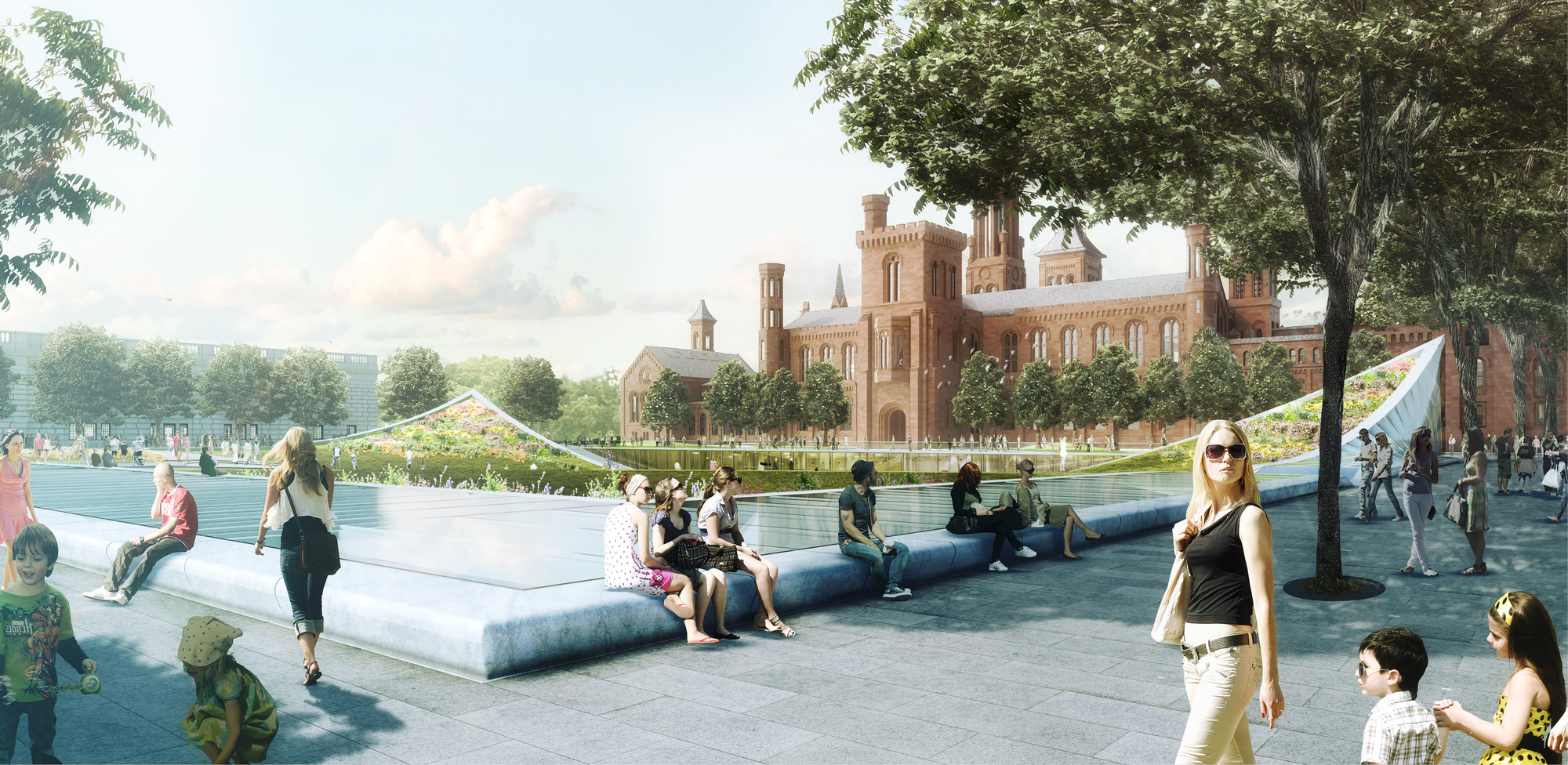 BIG divulga masterplan para o Smithsonian Campus em Washington DC - Imagem 7 de 38