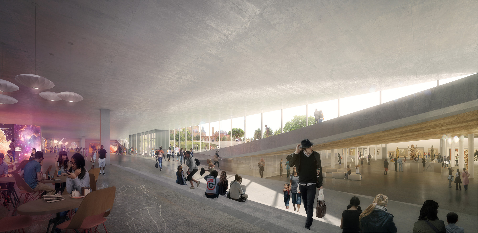 BIG divulga masterplan para o Smithsonian Campus em Washington DC - Imagem 5 de 38