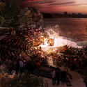 Heatherwick to Construct $170 Million "Pier 55" Park Off Manhattan's Hudson River Shoreline - Image 4 of 4