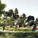 Heatherwick to Construct $170 Million "Pier 55" Park Off Manhattan's Hudson River Shoreline - Image 2 of 4