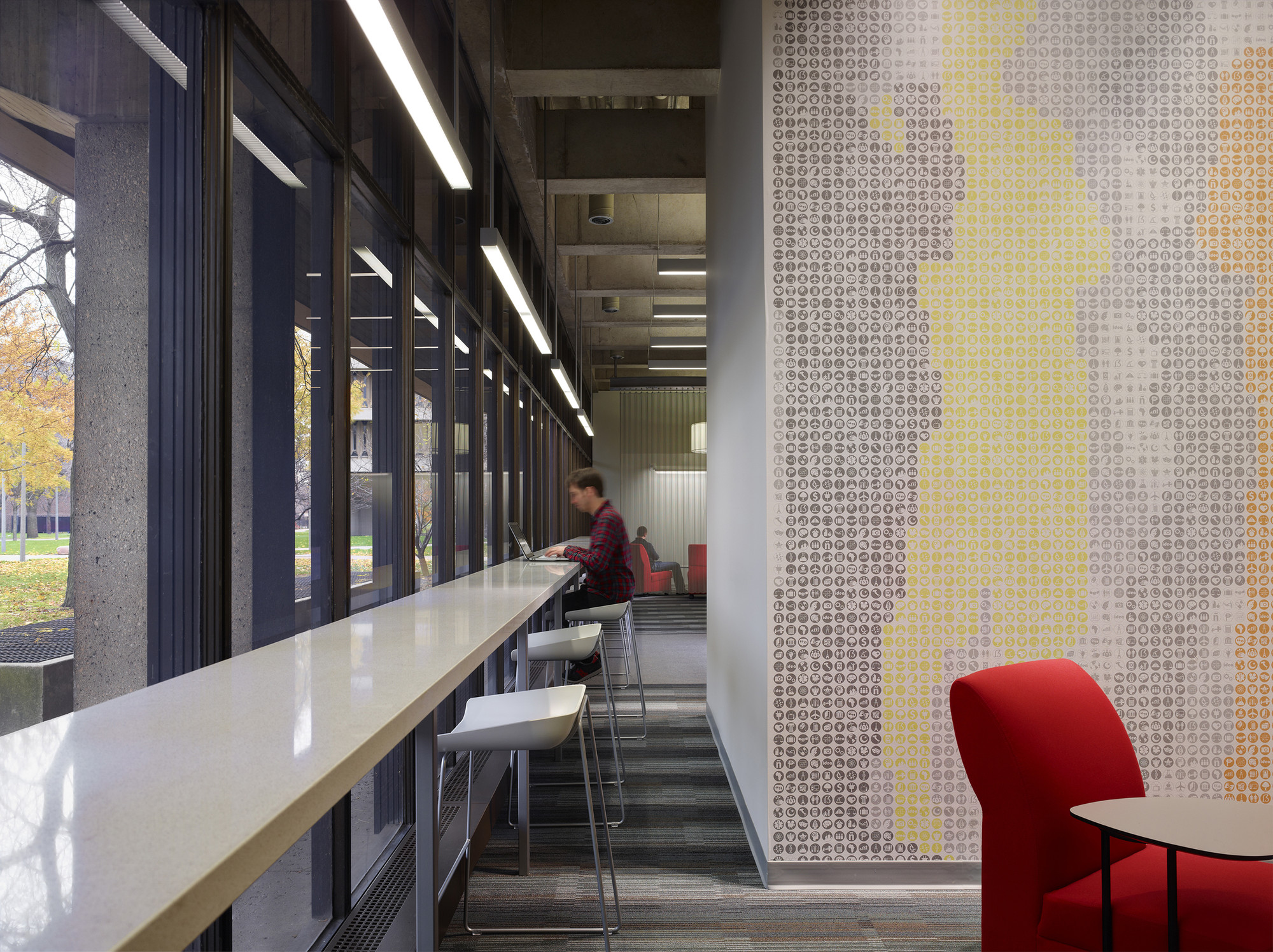 Gallery of University of Illinois at Chicago Daley Library IDEA Commons