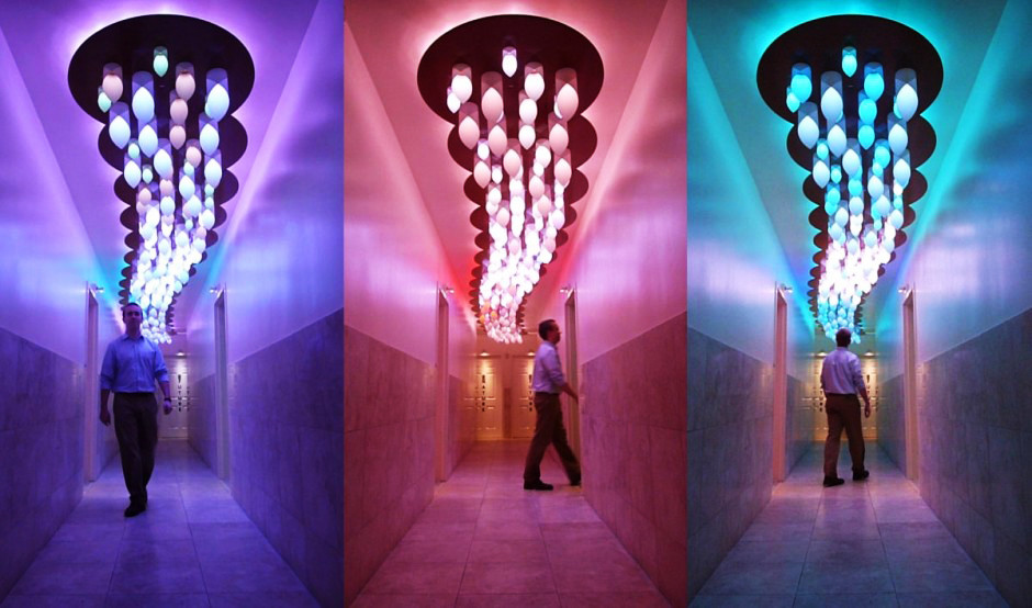 Instalación Interactiva Cloud / Focus Lighting - Imagen 21 de 22
