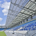 Lublin City Stadium  / Estudio Lamela - Football Stadium, Facade