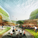 SPARK Proposes Vertical Farming Hybrid to House Singapore's Aging Population - Facade