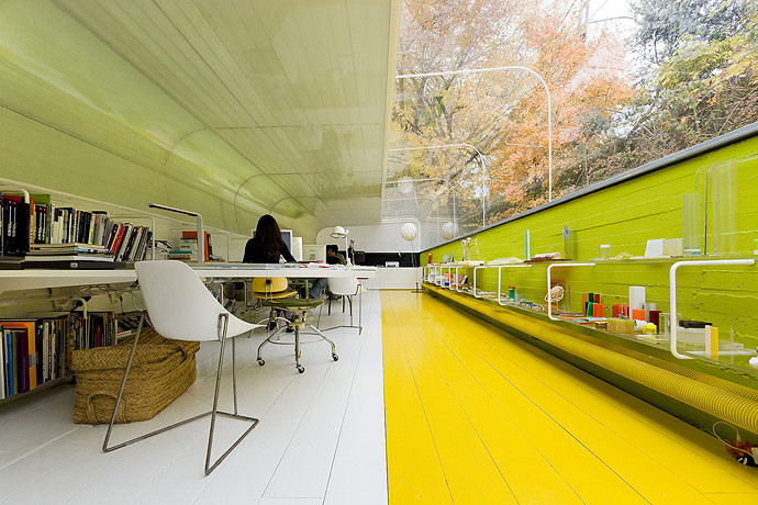 Office in the Woods. Image © Iwan Baan
