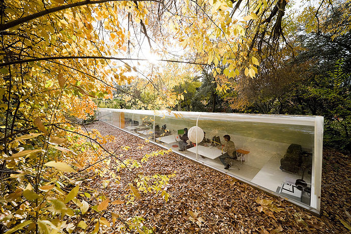 Office in the Woods. Image © Iwan Baan