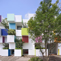 Sugamo Shinkin Bank - Nakaaoki branch / Emmanuelle Moureaux Architecture + Design - Bank, Facade, Door