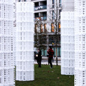 Instalación "Frozen Trees" de LIKEarchitects se traslada a Londres - Instalaciones Temporales