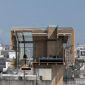 Deltarchi | Dragonas Christopoulou Architects Design Urban Hut for Athens - Temporary Installations, Facade, Balcony