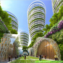 La visión de Vincent Callebaut de París en el año 2050 como "Smart City" - Arquitectura De Uso Mixto