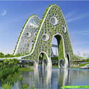 La visión de Vincent Callebaut de París en el año 2050 como "Smart City" - Arquitectura De Uso Mixto
