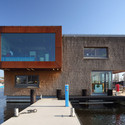 Floating Office for Waternet  / Attika Architekten - Office Buildings, Facade