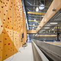 Sport and Fitness Center for Disabled People / Baldinger Architectural Studio - Swimming Pool, Beam, Stairs, Facade, Handrail