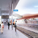Arhitektuuribüroo PLUSS Wins Competition for Railway Station in Pärnu - Train Station, Facade