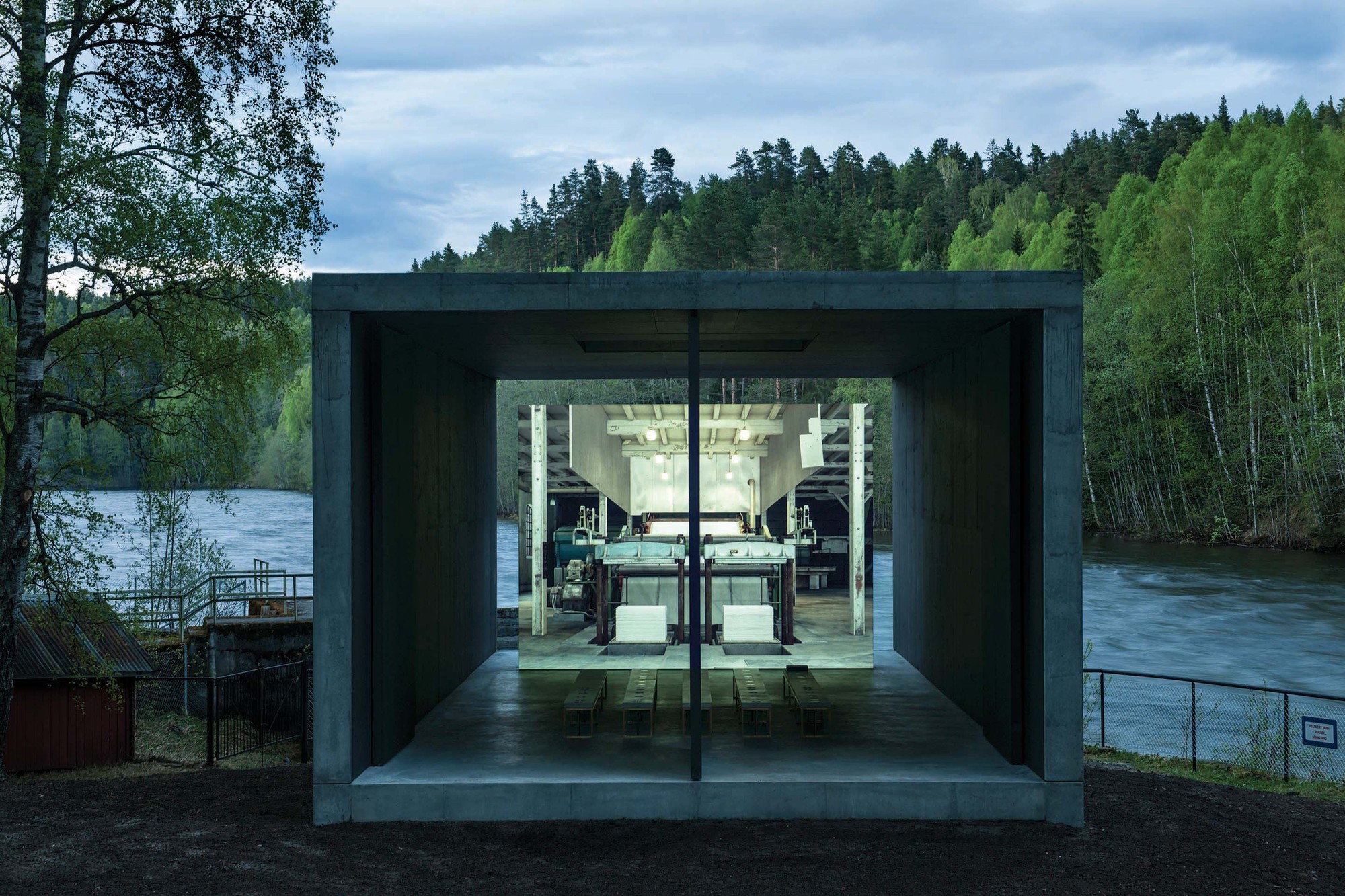 Pavilhão Pulp Press em Kistefos / A2 Architects, © Jiru Havran