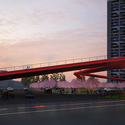 Architects of Invention and Archiplan Propose "Origami Highline" for Santiago - Image 2 of 4