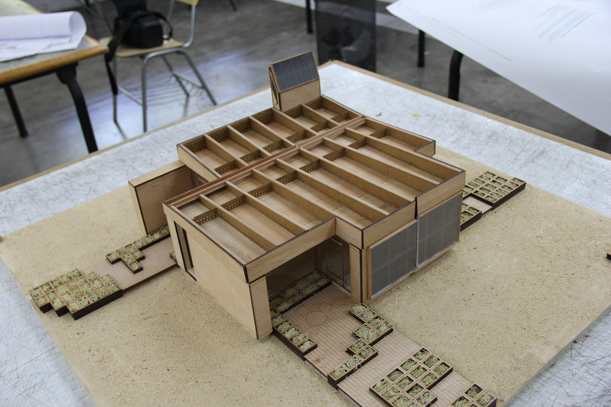 Maqueta. Image Cortesia de Equipo TLC331