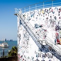 Arte y Arquitectura: Los murales del portugués Vhils, creados a través de la "destrucción" - Arte Y Arquitectura