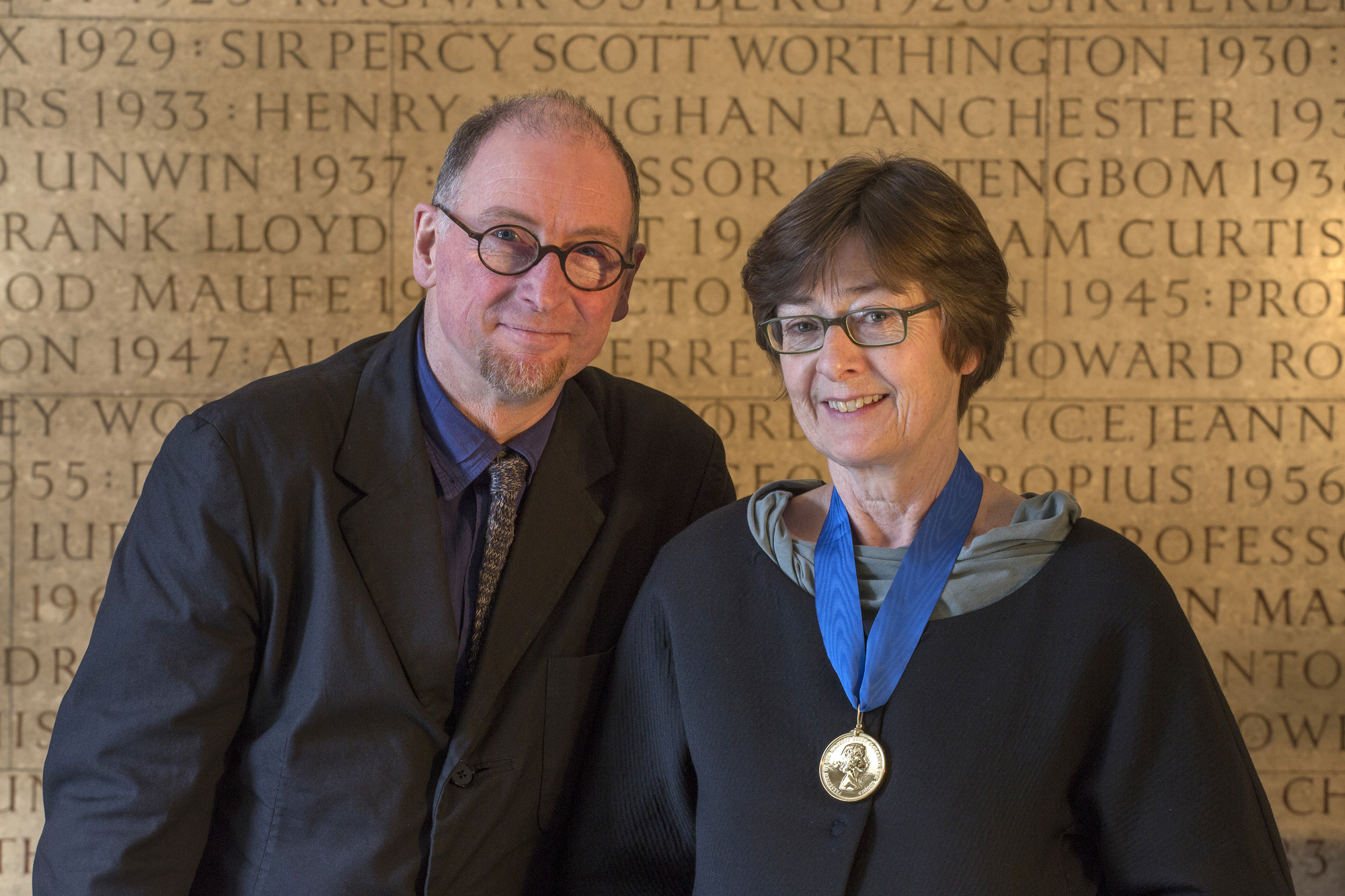 In Conversation With Sheila O'Donnell And John Tuomey, 2015 Royal Gold Medallists, John Tuomey and Sheila O'Donnell - recipients of the 2015 Royal Gold Medal. Image Courtesy of RIBA