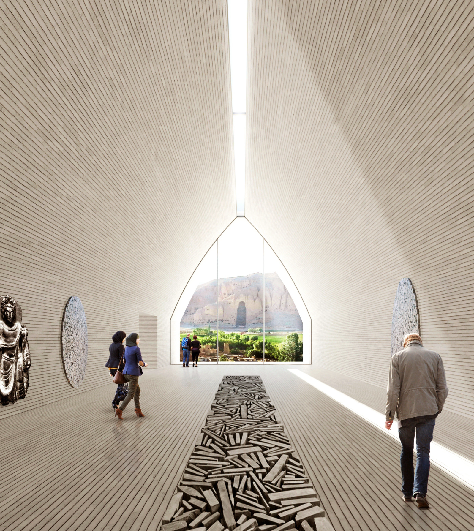 Unesco Reveals Winning Scheme For The Bamiyan Cultural Centre In Afghanistan Archdaily