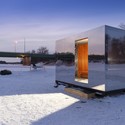 Warming Huts Bring Life and Shelter to Winnipeg's Frozen Rivertrail - Image 1 of 4