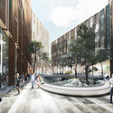 Schmidt Hammer Lassen Wins Competition to Design Mixed-Use Complex in Central Oslo - Retail , Facade