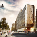 Schmidt Hammer Lassen Wins Competition to Design Mixed-Use Complex in Central Oslo - Retail , Facade, Cityscape