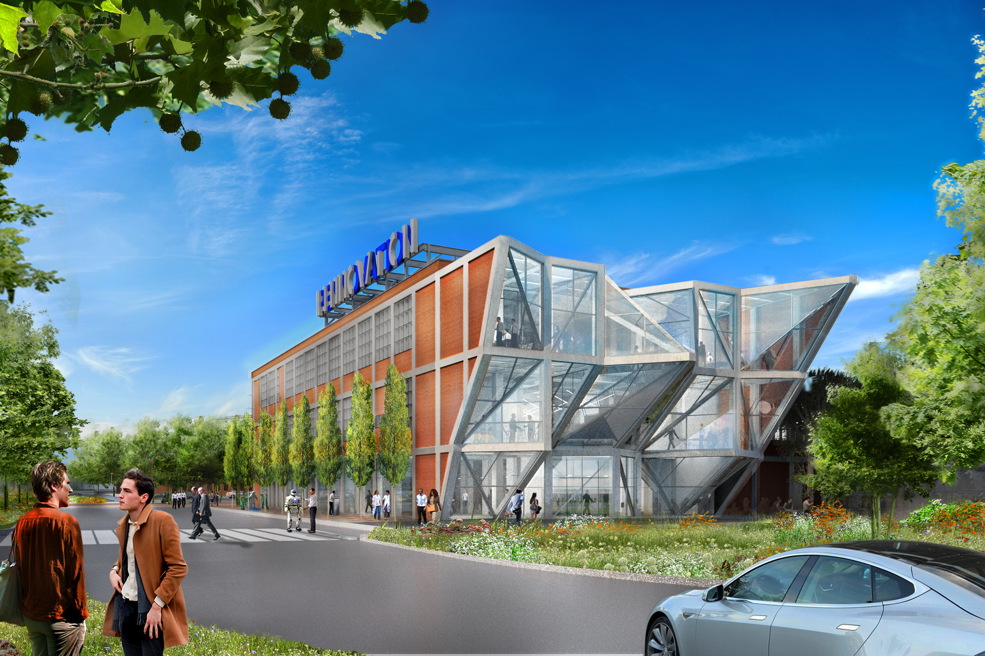 HWKN Unveils Design for "Pennovation Center" in Pennsylvania, Courtesy of HWKN Architects
