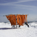 "Winter Stations" Bring Warmth to Toronto's Frozen Beaches  - Image 1 of 4