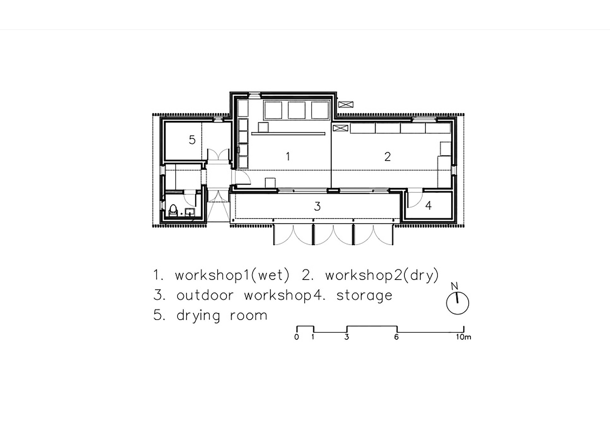 Galería de Taller Slow Food / OUJAE Architects 16