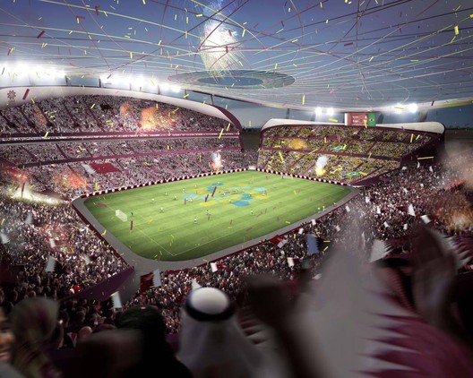 Foster Chosen to Design Qatar 2022 Centerpiece Stadium  - Image 2 of 2