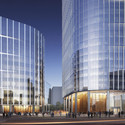 Goettsch Partners Prepare to Start Work on Warsaw Tower - Facade, Cityscape
