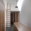 Under the Attic / ahaa - Houses, Kitchen, Door, Beam, Lighting, Table