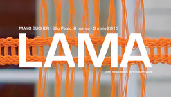 Exposição "Mayo Bucher: art towards architecture" no LAMA.SP